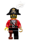 Minifig No: col127  Name: Pirate Captain, Series 8 (Minifigure Only without Stand and Accessories)