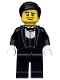 Minifig No: col129  Name: Waiter, Series 9 (Minifigure Only without Stand and Accessories)