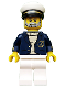 Minifig No: col154  Name: Sea Captain, Series 10 (Minifigure Only without Stand and Accessories)