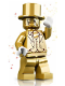 Minifig No: col161  Name: Mr. Gold, Series 10 (Minifigure Only without Stand and Accessories)