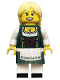 Minifig No: col165  Name: Pretzel Girl - Minifigure only Entry