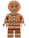 Minifig No: col168  Name: Gingerbread Man - Minifigure only Entry