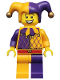 Minifig No: col187  Name: Jester - Minifigure only Entry