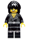 Minifig No: col190  Name: Rock Star, Series 12 (Minifigure Only without Stand and Accessories)
