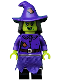 Minifig No: col214  Name: Wacky Witch, Series 14 (Minifigure Only without Stand and Accessories)