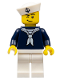 Minifig No: col307  Name: Sailor, Dark Blue Shirt and Anchor on Cap