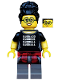 Minifig No: col345  Name: Programmer, Series 19 (Minifigure Only without Stand and Accessories)