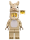 Minifig No: col364  Name: Llama Costume Girl - Minifigure Only Entry