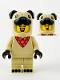 Minifig No: col378  Name: Pug Costume Guy, Series 21 (Minifigure Only without Stand and Accessories)