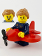 Minifig No: col382  Name: Airplane Girl, Series 21 (Minifigure Only without Stand and Accessories)