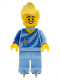 Minifig No: col391  Name: Figure Skating Champion, Series 22 (Minifigure Only without Stand and Accessories)