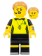 Minifig No: col411  Name: Football Referee, Series 24 (Minifigure Only without Stand and Accessories)