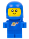 Minifig No: col414  Name: Spacebaby - Classic Space, Blue