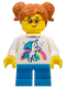 Minifig No: col422  Name: Rockin' Horse Rider, Series 24 (Minifigure Only without Stand and Accessories)