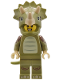 Minifig No: col431  Name: Triceratops Costume Fan, Series 25 (Minifigure Only without Stand and Accessories)