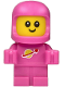 Minifig No: col442  Name: Spacebaby - Classic Space, Dark Pink