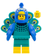 Peacock Costume Fan, Series 28 (Minifigure Only without Stand and Accessories)