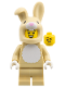 Minifig No: col470  Name: Bunny Costume Fan, Series 28 (Minifigure Only without Stand and Accessories)