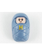 Minifig No: colhp39  Name: Harry Potter Baby / Infant with Stud Holder on Back with Light Nougat Smiling Face, Small Eyes and Gold Capital Letter H Pattern