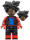 Minifig No: colspi02  Name: Hobie Brown / Spider-Punk, Spider-Man Across the Spider-Verse (Minifigure Only without Stand and Accessories)