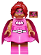 Minifig No: coltlbm10  Name: Pink Power Batgirl, The LEGO Batman Movie, Series 1 (Minifigure Only without Stand and Accessories)