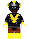 Minifig No: coltlbm44  Name: Black Vulcan, The LEGO Batman Movie, Series 2 (Minifigure Only without Stand and Accessories)