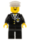 Minifig No: cop002  Name: Police - Suit with Sheriff Star, Black Legs, White Hat