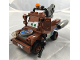 Minifig No: crs040s  Name: Tow Mater with Guns with Time Bomb Sticker