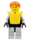 Minifig No: cty0250  Name: Jet Skier Male