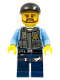 Minifig No: cty0360  Name: Police - LEGO City Undercover Elite Police Officer 1 - Brown Beard