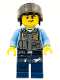 Minifig No: cty0361  Name: Police - LEGO City Undercover Elite Police Officer 2