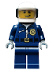 Minifig No: cty0484  Name: Police - City Motorcycle Officer, Lopsided Grin