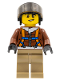 Minifig No: cty0495  Name: Arctic Helicopter Pilot