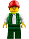 Minifig No: cty0838  Name: Truck Driver, Female