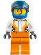 Minifig No: cty0856  Name: Monster Truck Driver