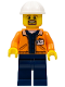 Minifig No: cty0875  Name: Miner - Equipment Operator with Beard