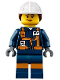 Minifig No: cty0877  Name: Miner - Female Explosives Engineer