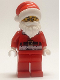 Minifig No: cty1209  Name: Police Chief - Wheeler, Santa Disguise