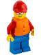Minifig No: cty1273  Name: Beach Rescue with Life Preserver