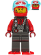 Minifig No: cty1276  Name: Police - Crook Frankie Lupelli, Diving Suit