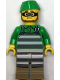 Minifig No: cty1382  Name: Police - Jail Prisoner Chef with Apron