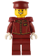 Minifig No: cty1505  Name: Tippy - Dark Red Uniform