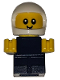 Minifig No: cty1941  Name: Driver Junior - Dark Blue Body, White Helmet (Police Officer)
