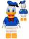 Minifig No: dis010  Name: Donald Duck, Disney, Series 1 (Minifigure Only without Stand and Accessories)