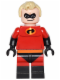 Minifig No: dis013  Name: Mr. Incredible, Disney, Series 1 (Minifigure Only without Stand and Accessories)