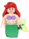 Minifig No: dis018  Name: Ariel, Disney, Series 1 (Minifigure Only without Stand and Accessories)