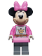 Minifig No: dis077  Name: Minnie Mouse - Knight, Dark Pink Top and Skirt