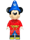 Minifig No: dis095  Name: Sorcerer's Apprentice Mickey, Disney 100 (Minifigure Only without Stand and Accessories)