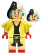 Minifig No: dis104  Name: Cruella de Vil, Disney 100 (Minifigure Only without Stand and Accessories)