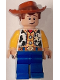 Minifig No: dis189  Name: Woody - Plain Legs, Medium Nougat Chin Dimple